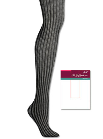 Hanes Silk Reflections Houndstooth Control Top Tight 1 Pair Pack