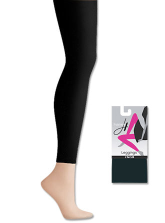 Hanes Fashion Matte Opaque Legging Tight 1 Pair Pack