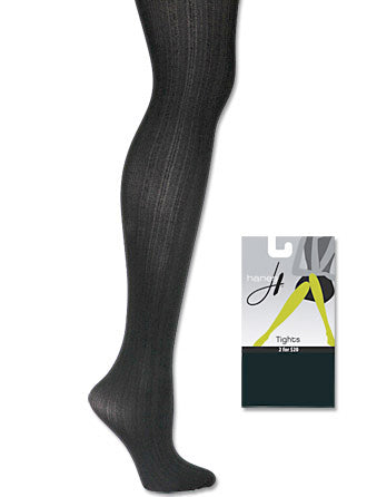 Hanes Fashion Chevron Control Top Tight 1 Pair Pack