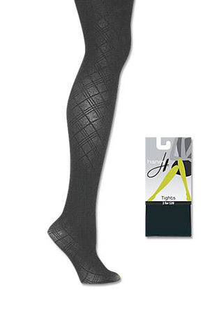 Hanes Women's Value Argyle Texture Tight 1 Pair