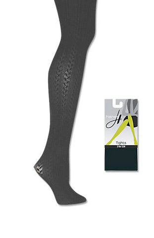 Hanes Women's Value Baby Cable Texture Tight 1 Pair