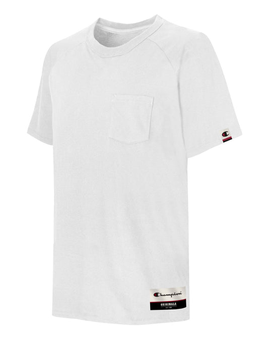Champion Mens Originals Soft-Wash Pocket Tee