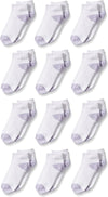 Fruit Of The Loom Girls 12 Pack Low Cut Socks