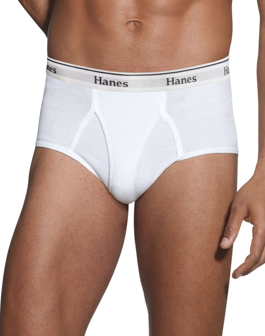 Hanes Classics Men's Briefs with Comfort Flex® Waistband, White 3-Pack