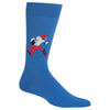 Hot Sox Mens Football Player Crew Socks