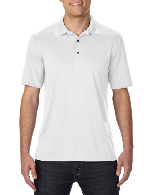 Gildan Mens Performance Jersey Sport Shirt, S, Marbled Navy
