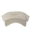 Sportsman Pigment-Dyed Visor , Adjustable, Stone