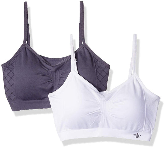 Lily of France Dynamic Duo Women`s 2-Pack Seamless Bralette