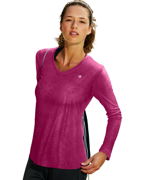Champion Vapor PowerTrain Long Sleeve Women's Tee