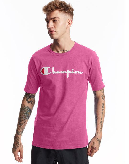 Champion Life Mens Short-Sleeve Tee, 2XL, C Gold