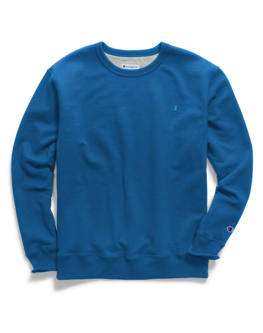 Champion Men`s Powerblend Fleece Pullover Crew