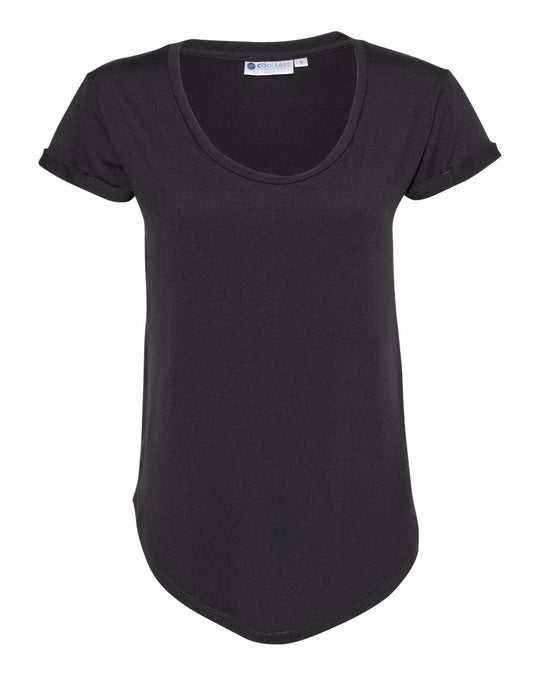 Weatherproof Women’s Cool Last Heathered Lux Dolman Sleeve T-Shirt W20429, XL