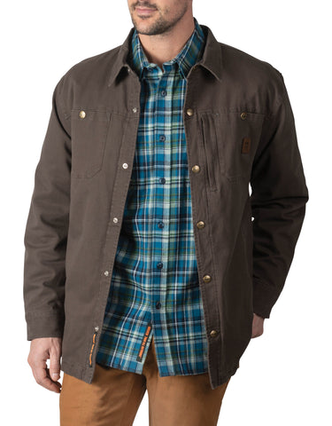 Walls Mens Canyon Vintage Lite Stretch Work Jac-Shirt