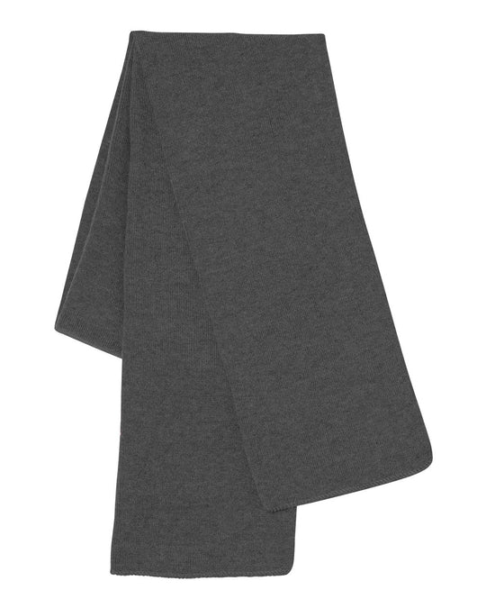 Sportsman Knit Scarf, One Size, White