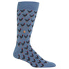 Hot Sox Mens Chicken and Egg Crew Socks