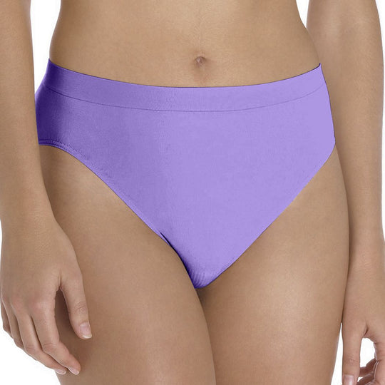 Bali Comfort Revolution Microfiber Solid Hi-Cut Brief