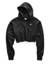 Champion Life Womens Reverse Weave Cropped Cut Off Pullover Hoodie
