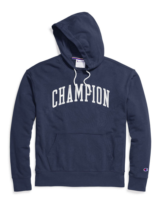 Champion Mens Heritage French Terry Pullover Hoodie
