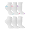 Fruit of the Loom Womens 6 Pair Ultra Soft Cushioned Ankle Socks