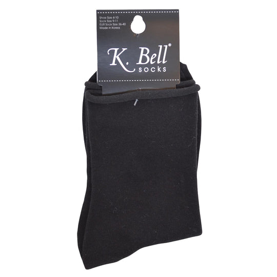 K. Bell Womens Relaxed Top Crew Socks
