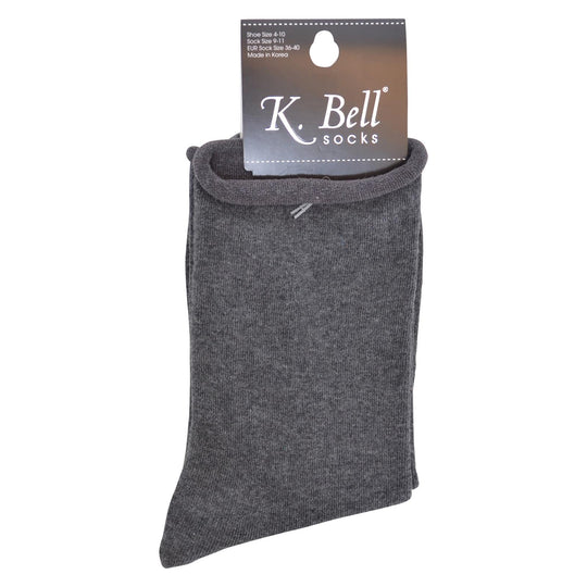 K. Bell Womens Relaxed Top Crew Socks