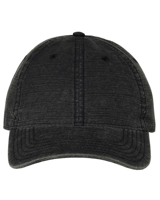 Sportsman Slub Fabric Dad Cap, One Size, Slate