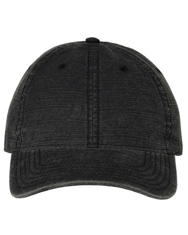 Sportsman Slub Fabric Dad Cap, One Size, Slate