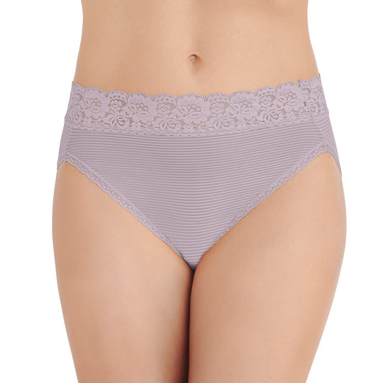 Vanity Fair Flattering Lace Women`s Hi-Cut Brief