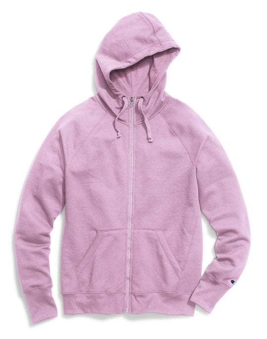 Champion Women`s Fleece Full Zip Hoodie