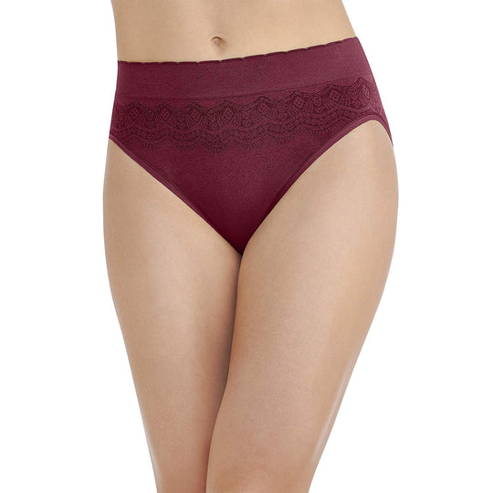 Vanity Fair Womens No Pinch-No Show Seamless Hi Cut Panty