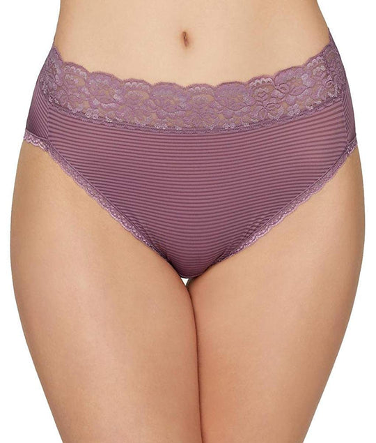 Vanity Fair Flattering Lace Women`s Hi-Cut Brief