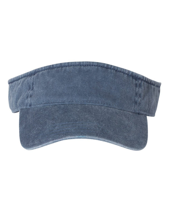 Sportsman Pigment-Dyed Visor , Adjustable, Stone
