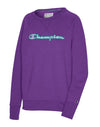 Champion Womens Powerblend Fleece Boyfriend Crew