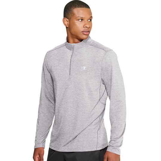 Champion Men`s PowerTrain Heather 1/4 Zip