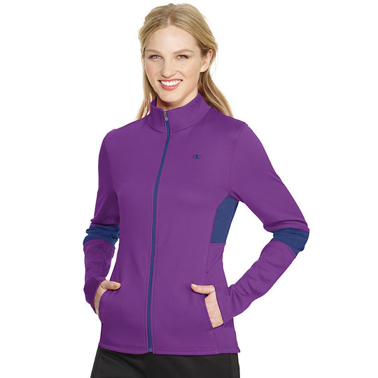 Champion Women`s PowerTrain Tech Fleece Jacket