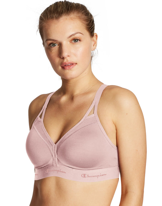 Champion Womens The Curvy Strappy Sports Bra