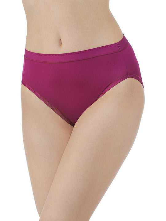 Vanity Fair Womens Comfort X3 Hi-Cut Panty