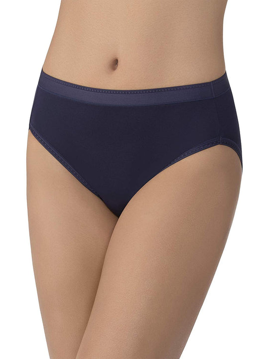 Vanity Fair Womens Comfort X3 Hi-Cut Panty
