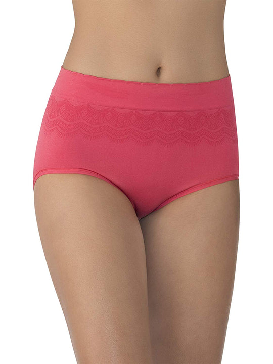Vanity Fair Womens No Pinch-No Show Seamless Brief Panty