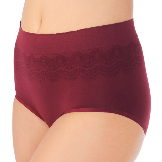 Vanity Fair Womens No Pinch-No Show Seamless Brief Panty