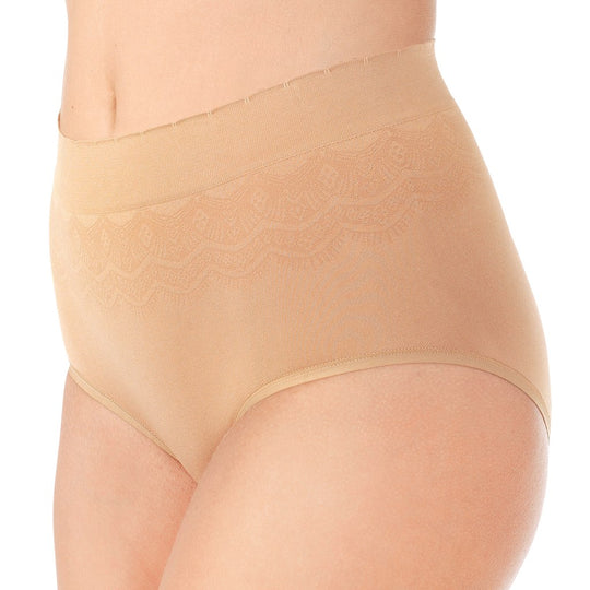 Vanity Fair Womens No Pinch-No Show Seamless Brief Panty