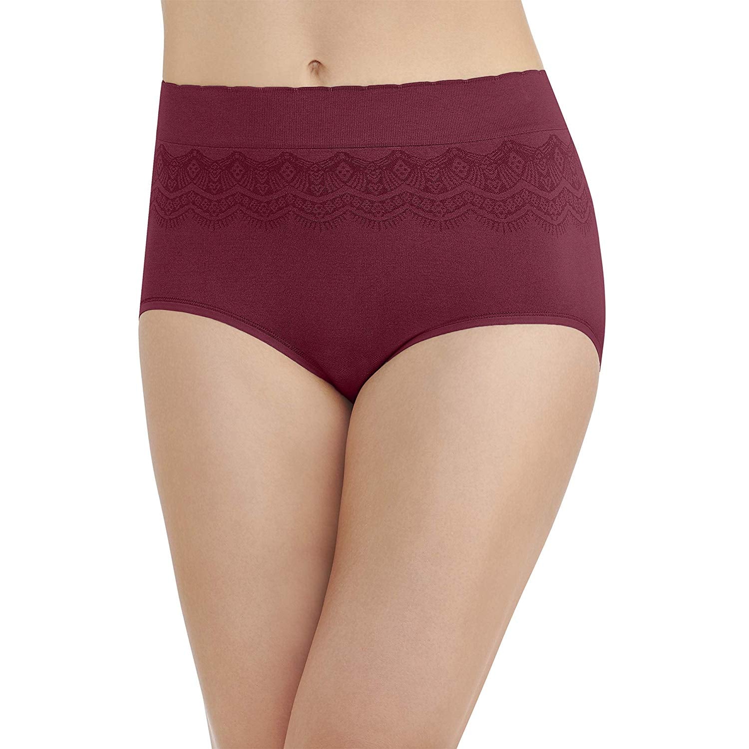 VF-13170 - Vanity Fair Womens No Pinch-No Show Seamless Brief Panty