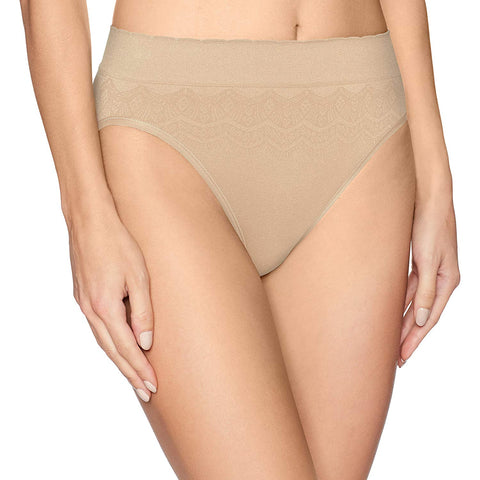 Vanity Fair Womens No Pinch-No Show Seamless Hi Cut Panty