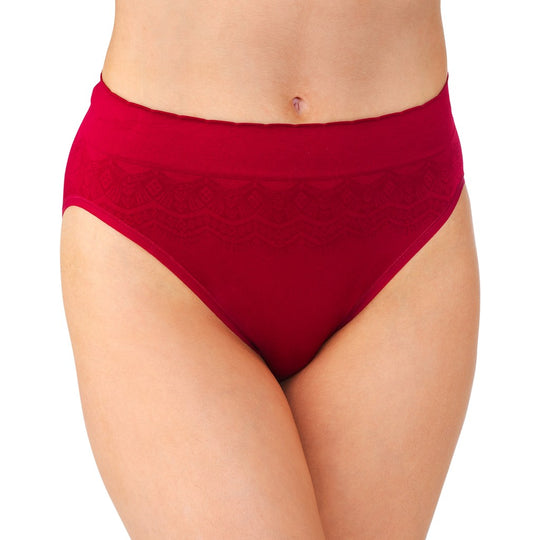 Vanity Fair Womens No Pinch-No Show Seamless Hi Cut Panty