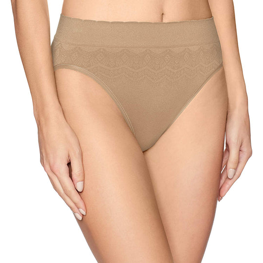 Vanity Fair Womens No Pinch-No Show Seamless Hi Cut Panty
