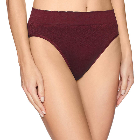 Vanity Fair Womens No Pinch-No Show Seamless Hi Cut Panty