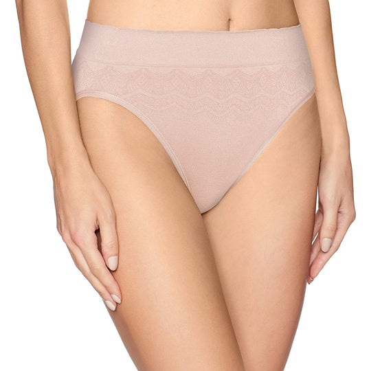 Vanity Fair Womens No Pinch-No Show Seamless Hi Cut Panty