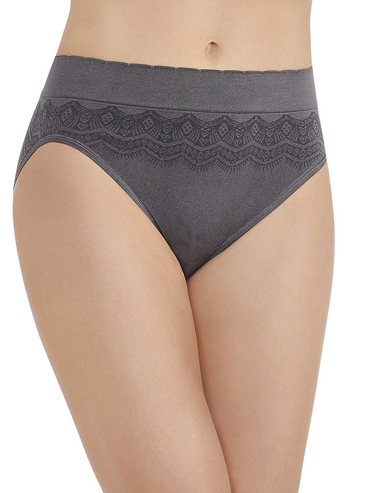 Vanity Fair Womens No Pinch-No Show Seamless Hi Cut Panty