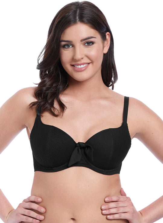 Freya Womens Nouveau Underwire Sweetheart Padded Bikini Top