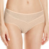Vanity Fair Beautifully Smooth Women`s Cotton with Lace Hipster Panty